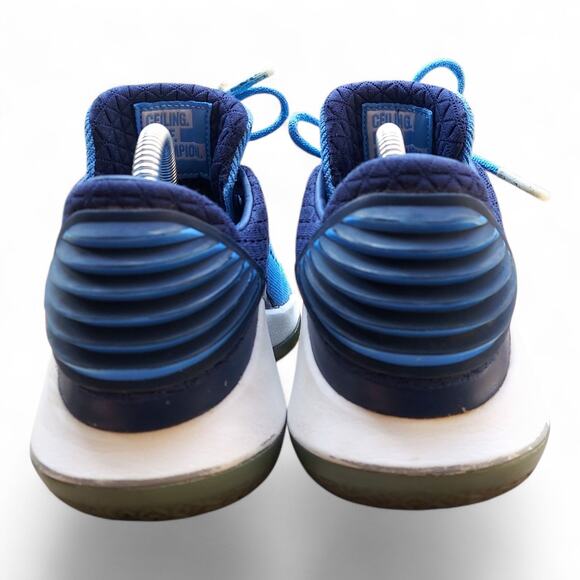 Nike Air Jordan 32 Low Win Like 82 University Blue Youth 5Y AA1257-401 - Picture 6 of 11